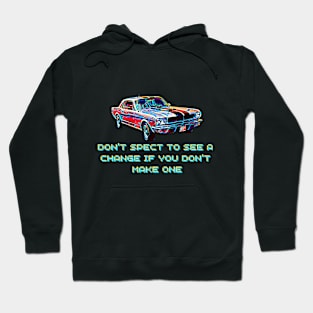 grazy vintage color car Hoodie